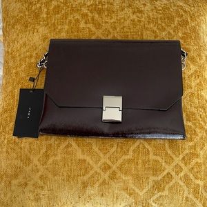 Beautiful Women Zara Crossbody Bag Clutch Plum Color NWT Clearing My Closet